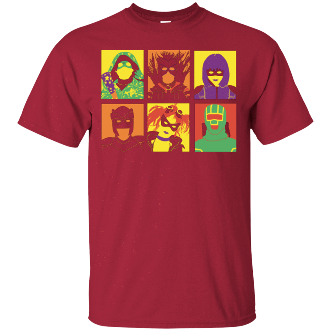 T-Shirts Cardinal / Small Kick Ass pop T-Shirt