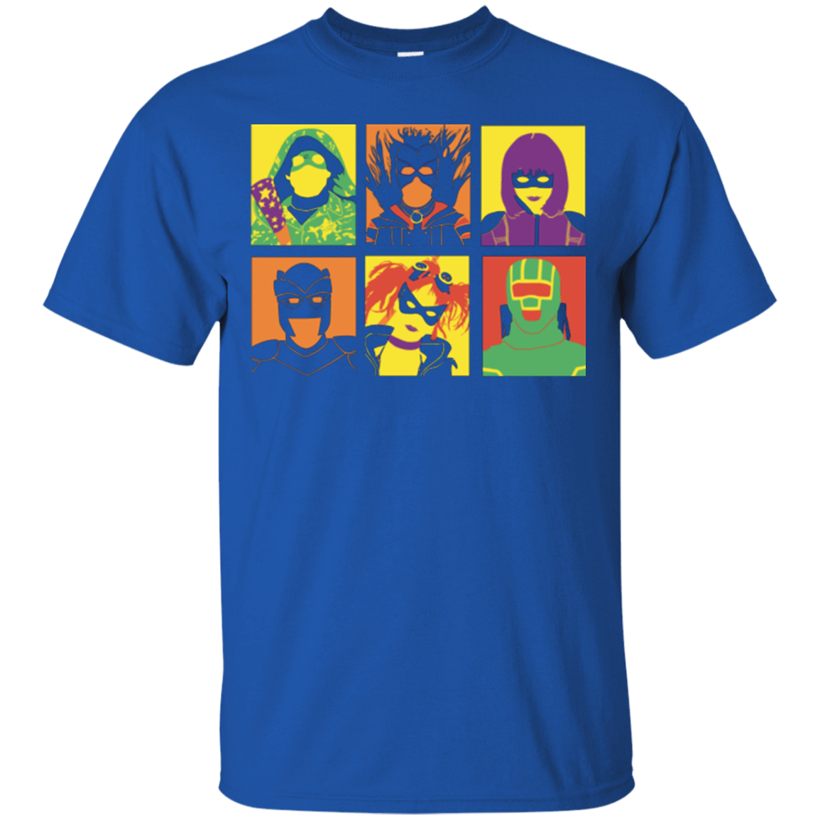 T-Shirts Royal / Small Kick Ass pop T-Shirt