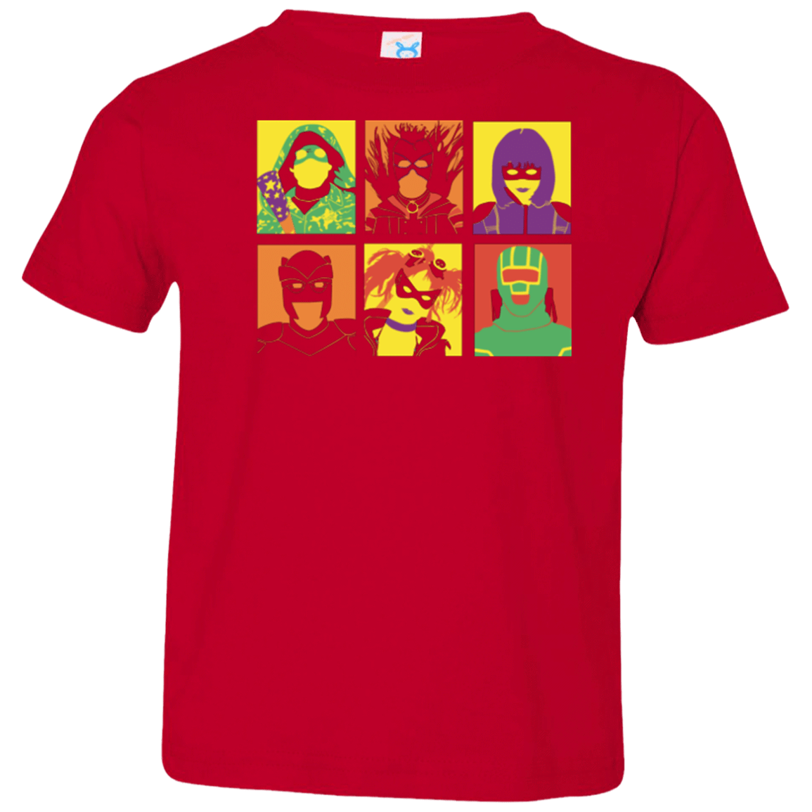 T-Shirts Red / 2T Kick Ass pop Toddler Premium T-Shirt