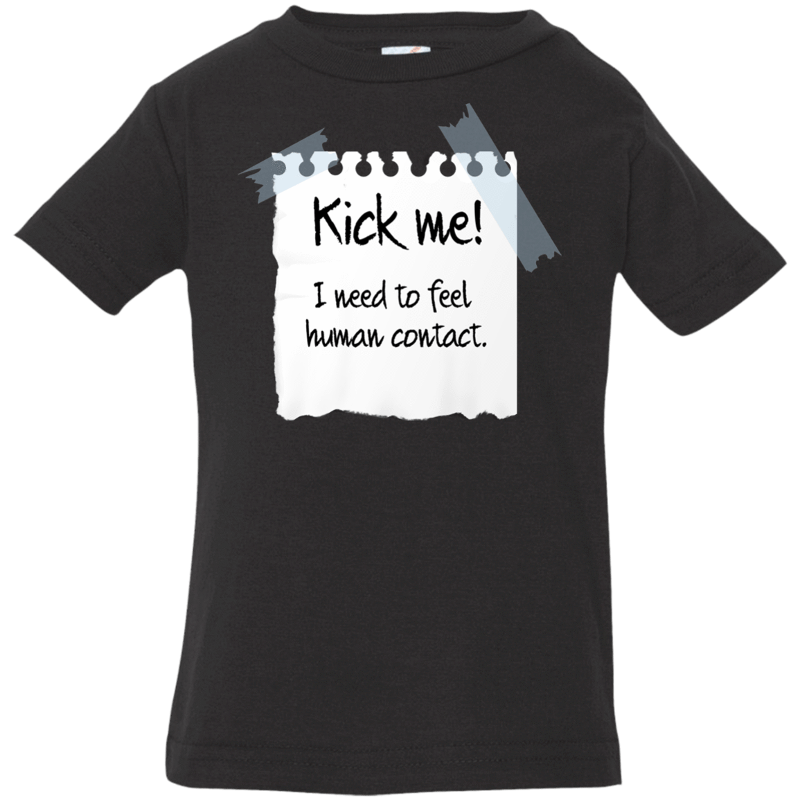 T-Shirts Black / 6 Months Kick Me Infant Premium T-Shirt
