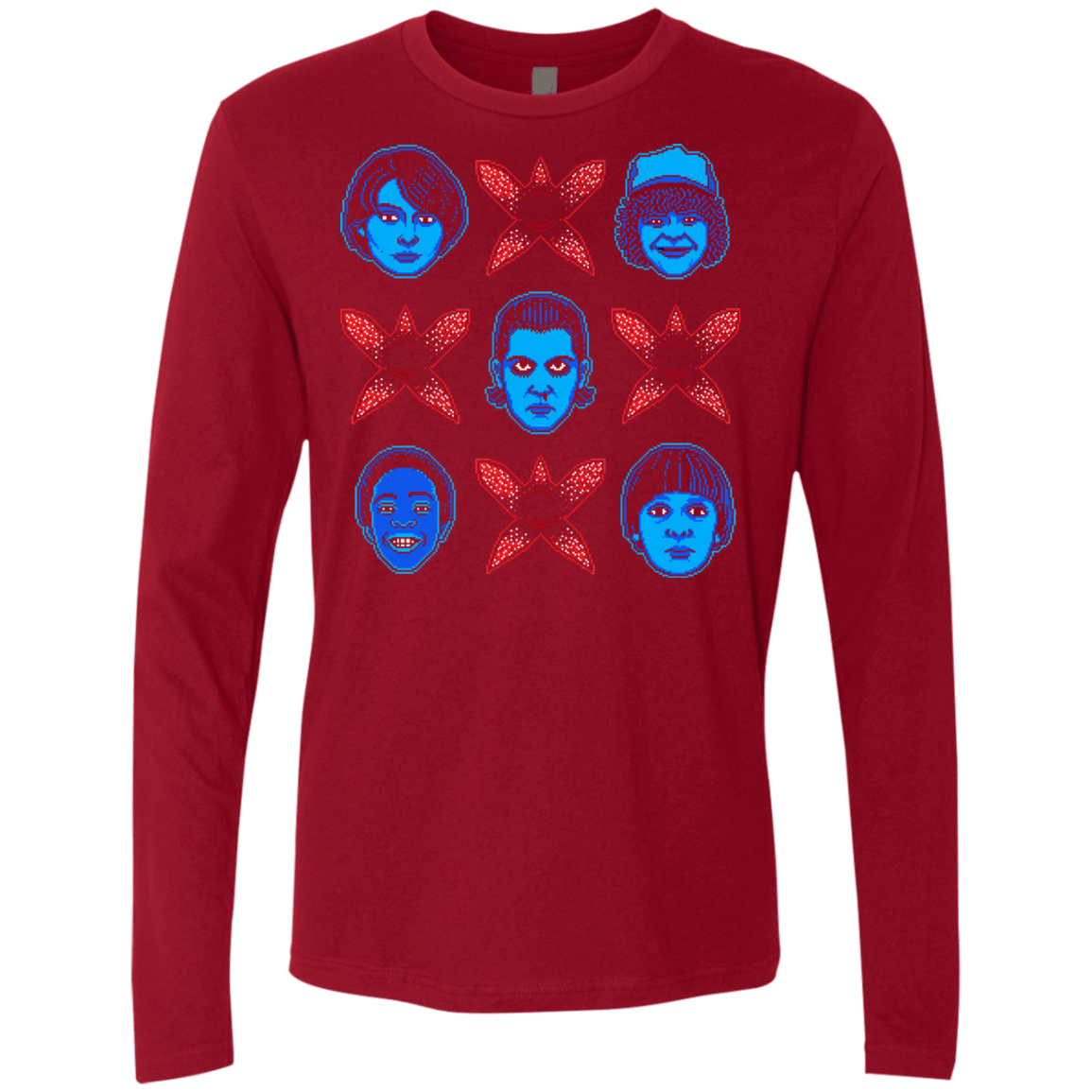 T-Shirts Cardinal / Small Kids n Killers Men's Premium Long Sleeve