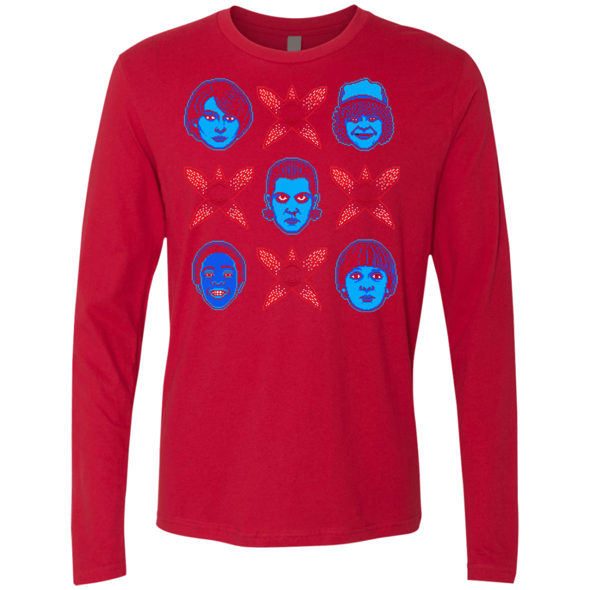 T-Shirts Red / Small Kids n Killers Men's Premium Long Sleeve