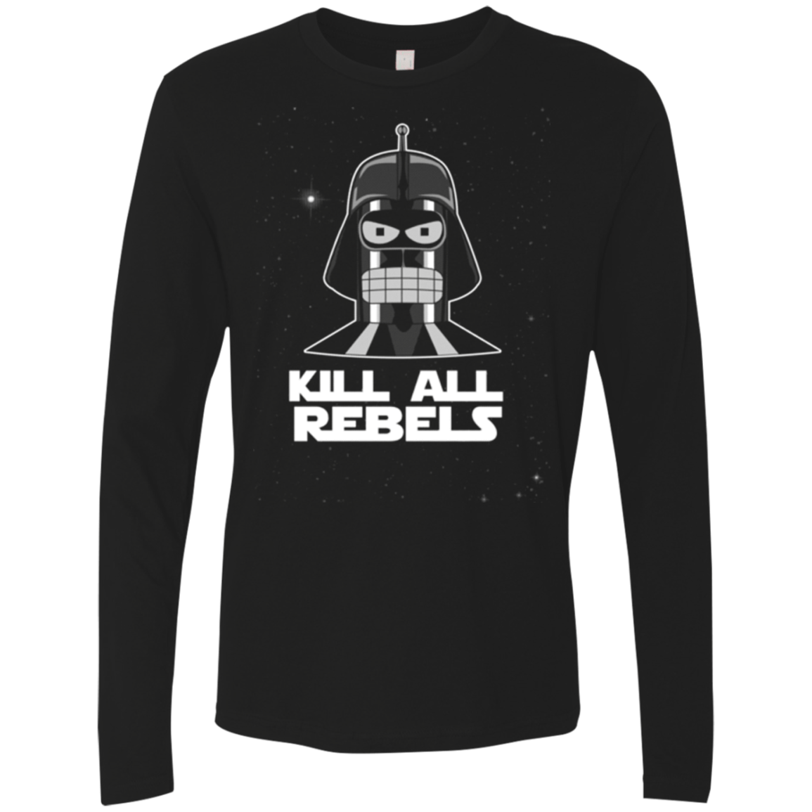 T-Shirts Black / Small Kill all Rebels Men's Premium Long Sleeve