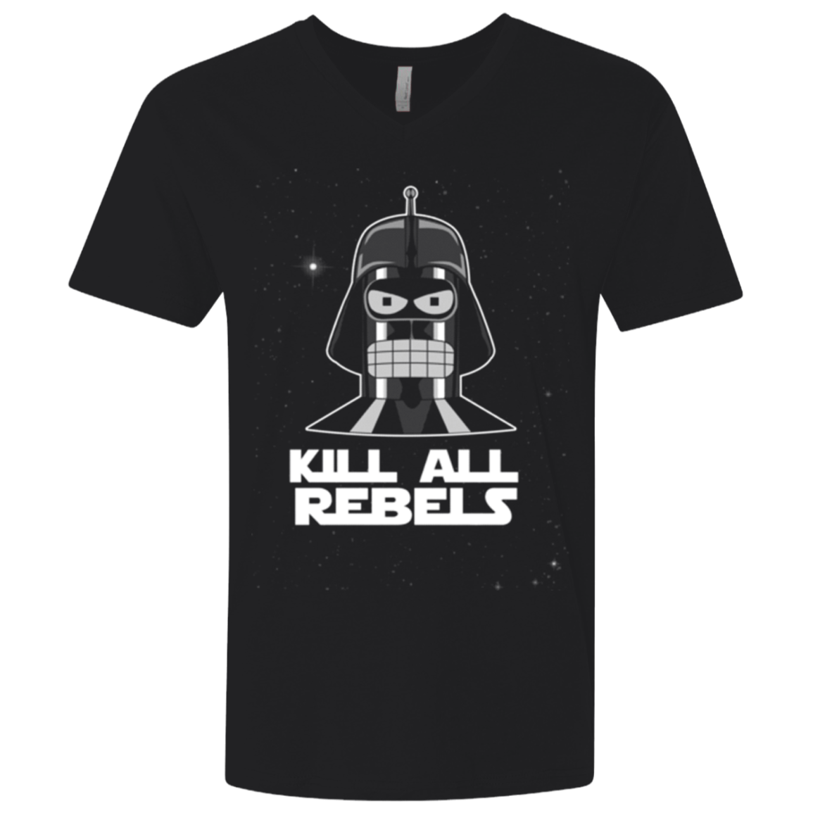 T-Shirts Black / X-Small Kill all Rebels Men's Premium V-Neck