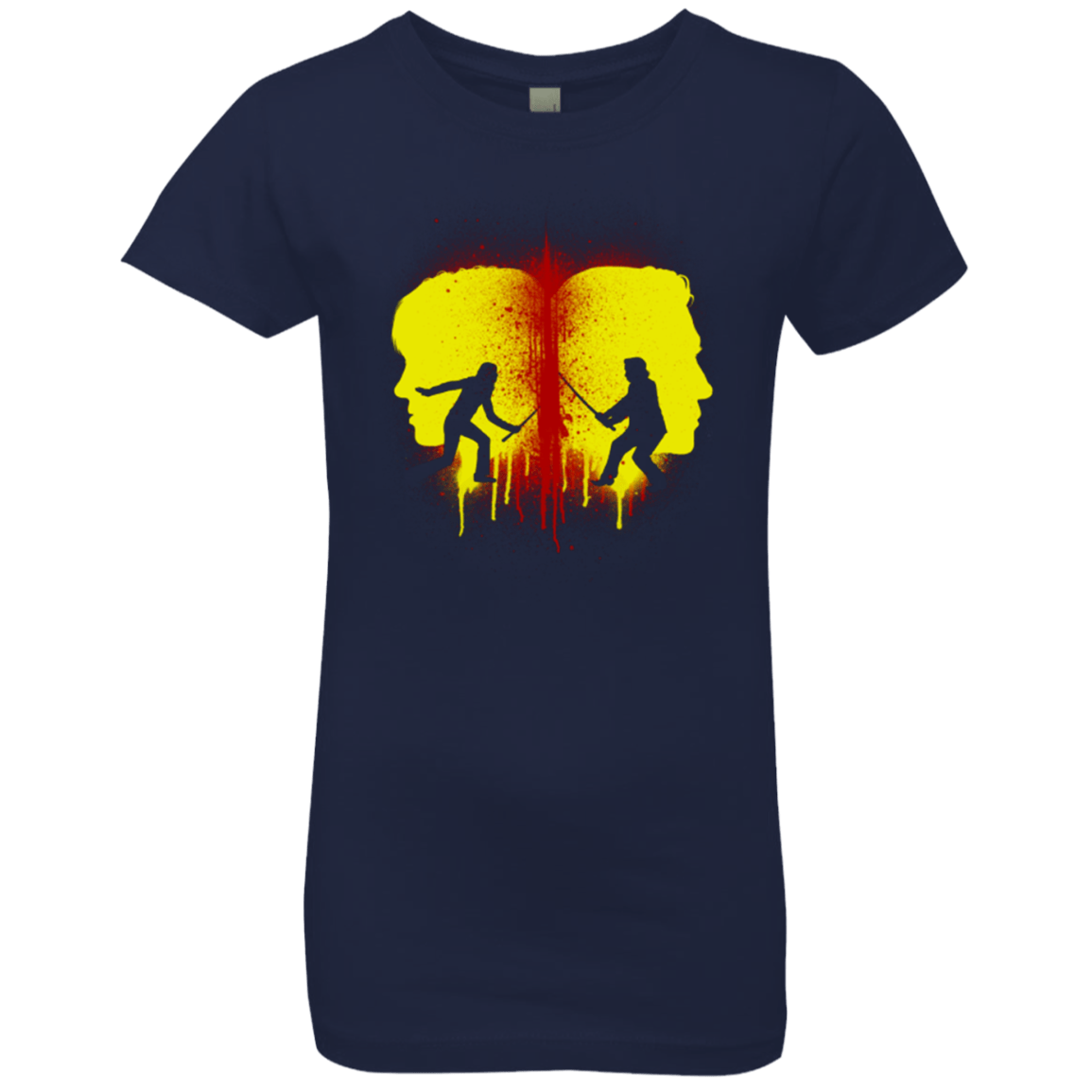 T-Shirts Midnight Navy / YXS Kill Bill Silhouettes Girls Premium T-Shirt