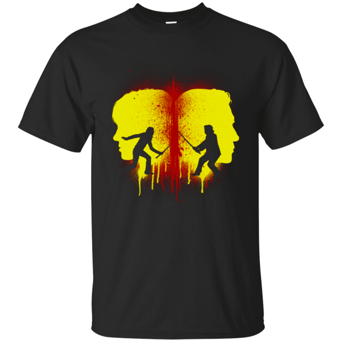 T-Shirts Black / Small Kill Bill Silhouettes T-Shirt