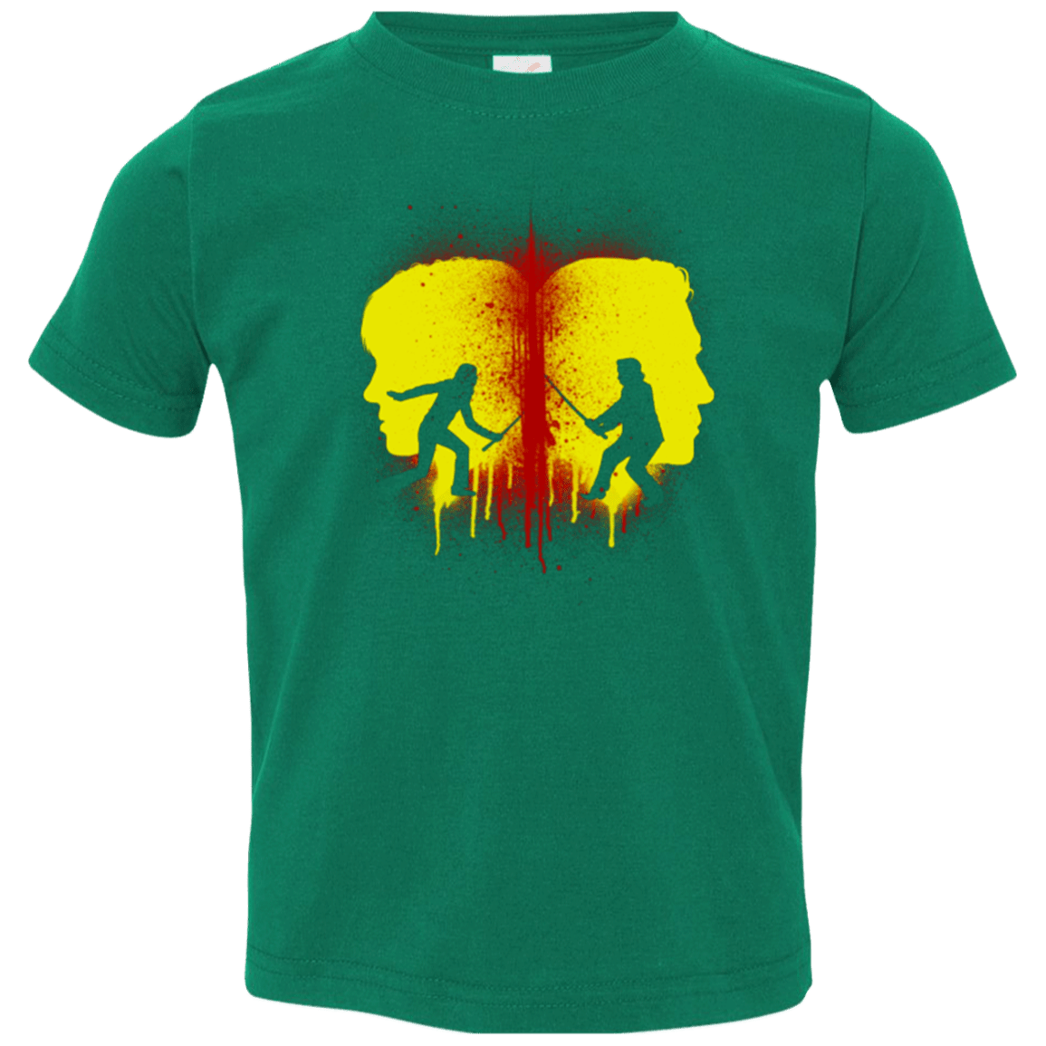 T-Shirts Kelly / 2T Kill Bill Silhouettes Toddler Premium T-Shirt