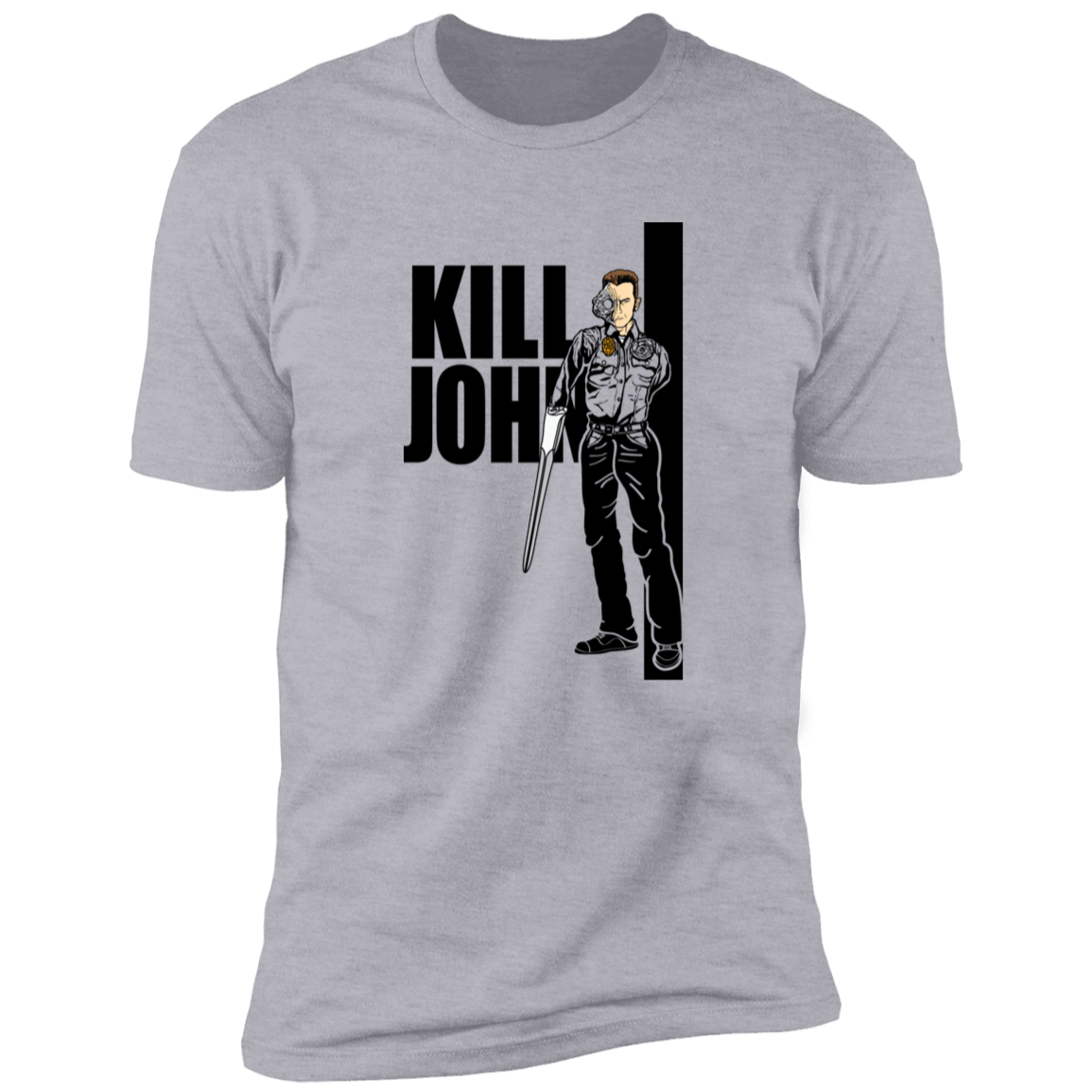 T-Shirts Heather Grey / S Kill John Men's Premium T-Shirt