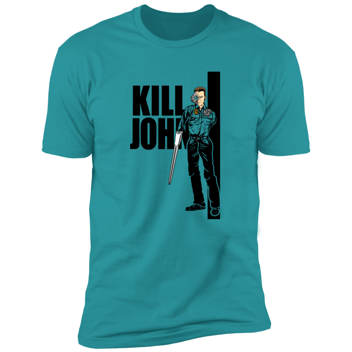 T-Shirts Tahiti Blue / S Kill John Men's Premium T-Shirt
