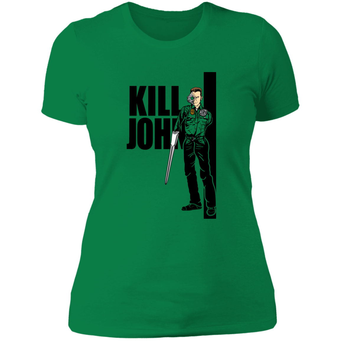T-Shirts Kelly Green / S Kill John Women's Premium T-Shirt