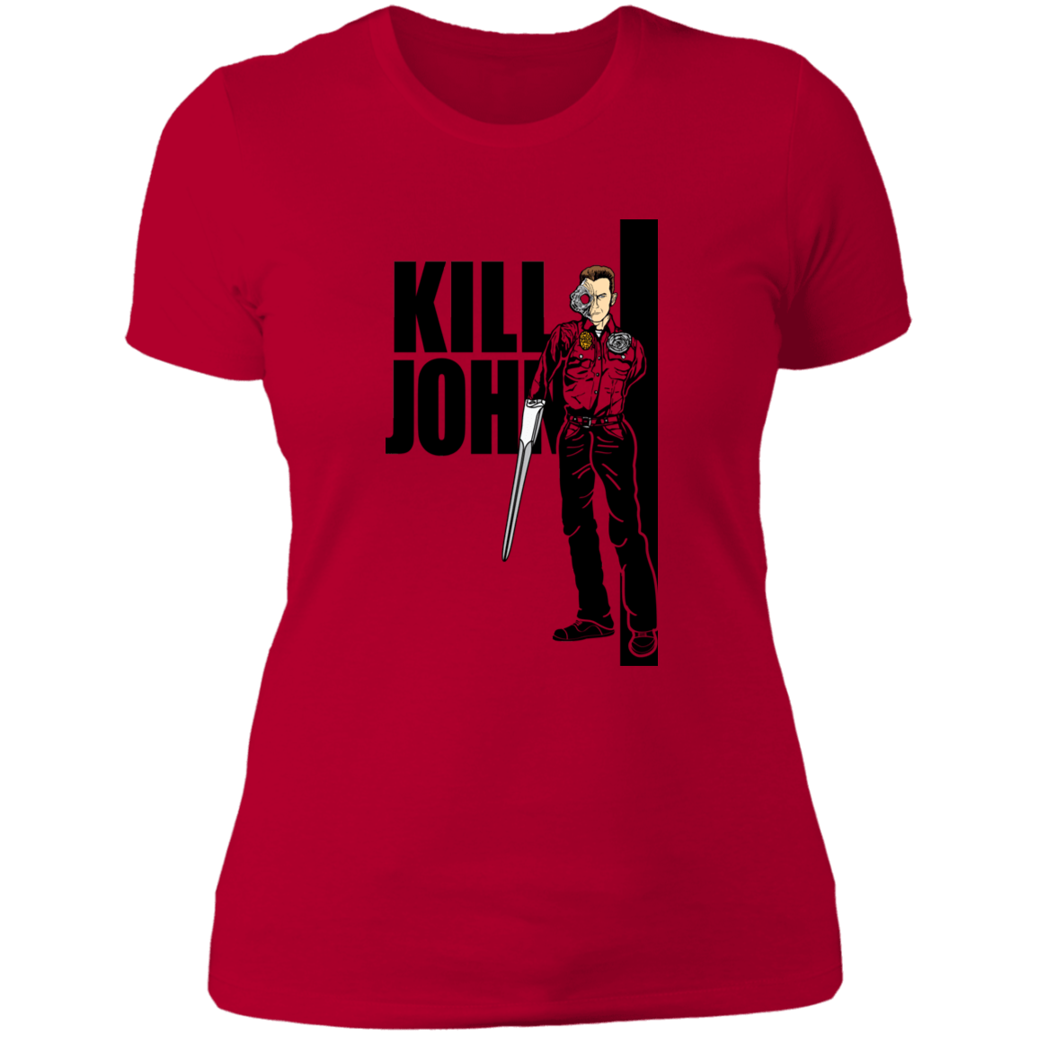 T-Shirts Red / S Kill John Women's Premium T-Shirt