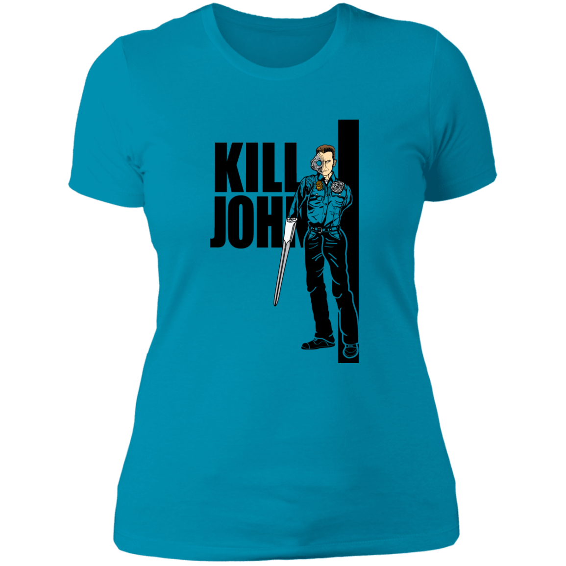 T-Shirts Turquoise / S Kill John Women's Premium T-Shirt