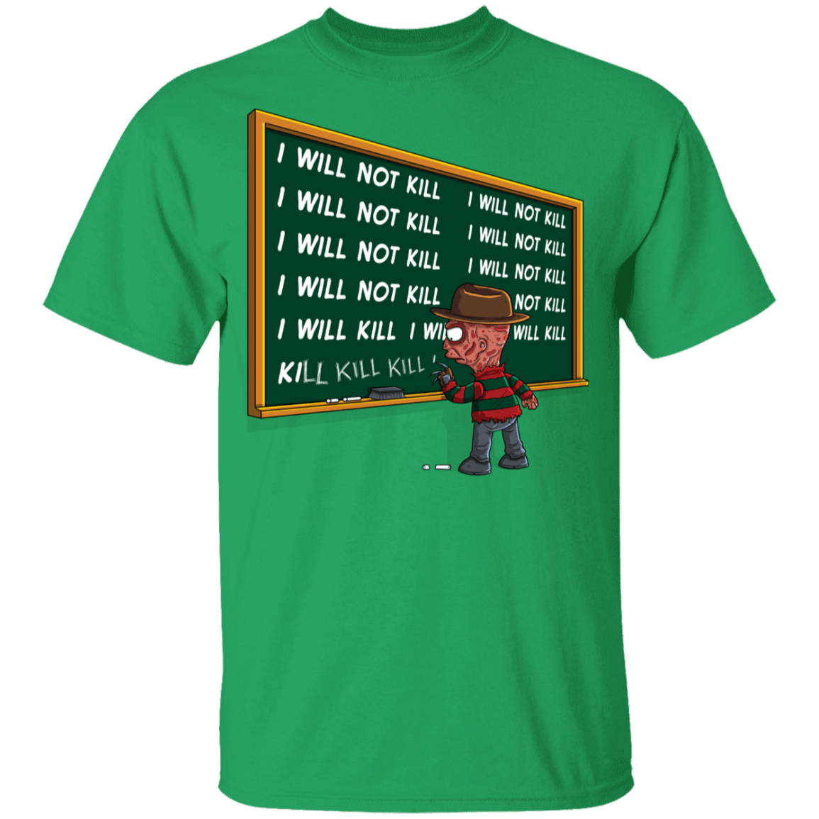 T-Shirts Irish Green / YXS Kill Kill Kill Freddy Youth T-Shirt