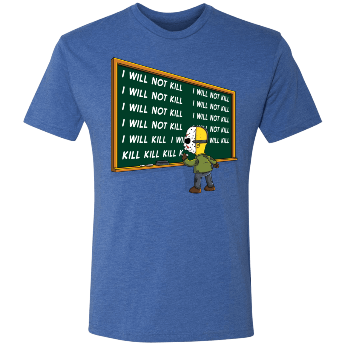 T-Shirts Vintage Royal / S Kill Kill Kill Jason Men's Triblend T-Shirt