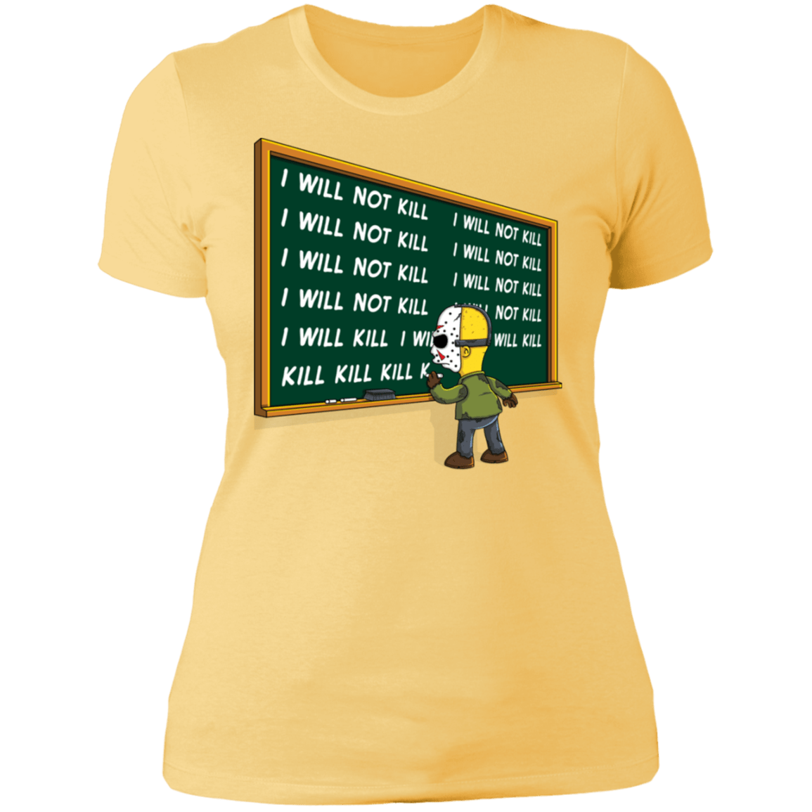 T-Shirts Banana Cream/ / S Kill Kill Kill Jason Women's Premium T-Shirt