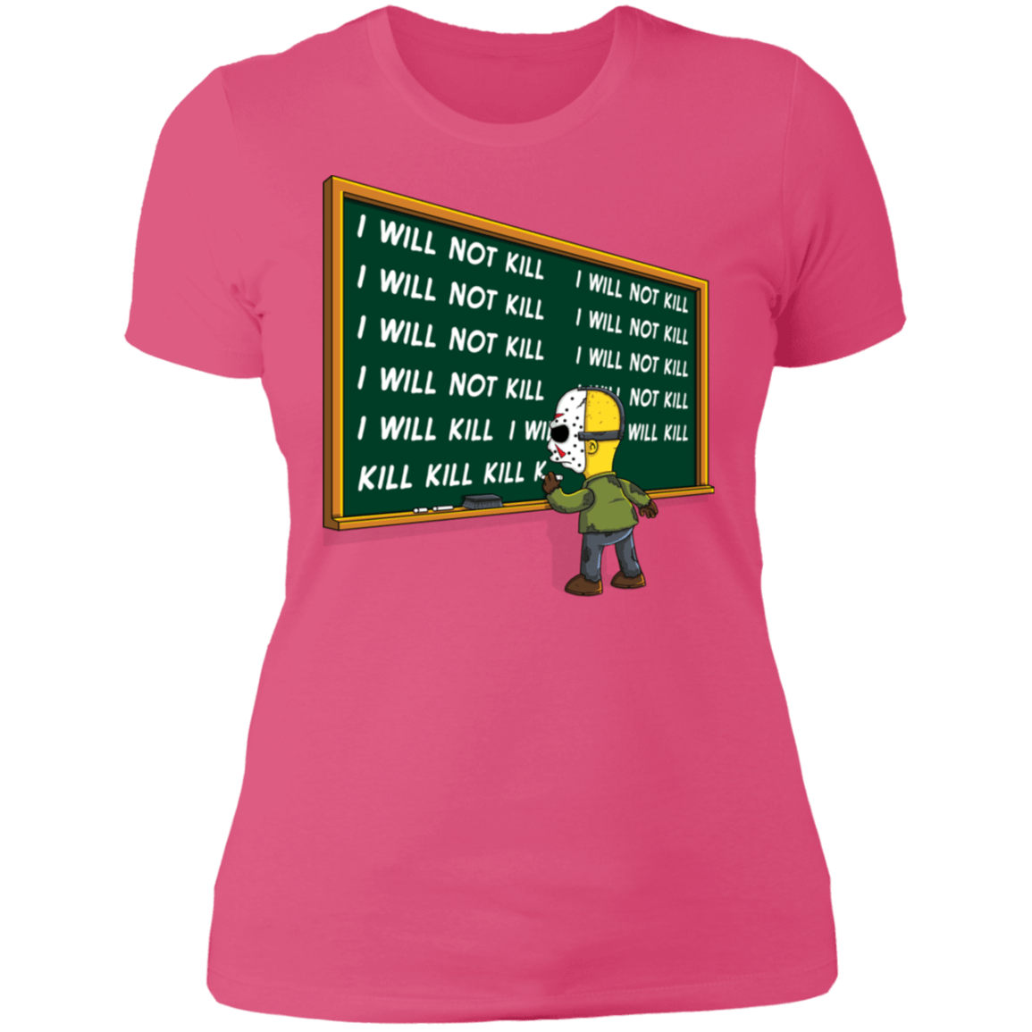 T-Shirts Hot Pink / S Kill Kill Kill Jason Women's Premium T-Shirt