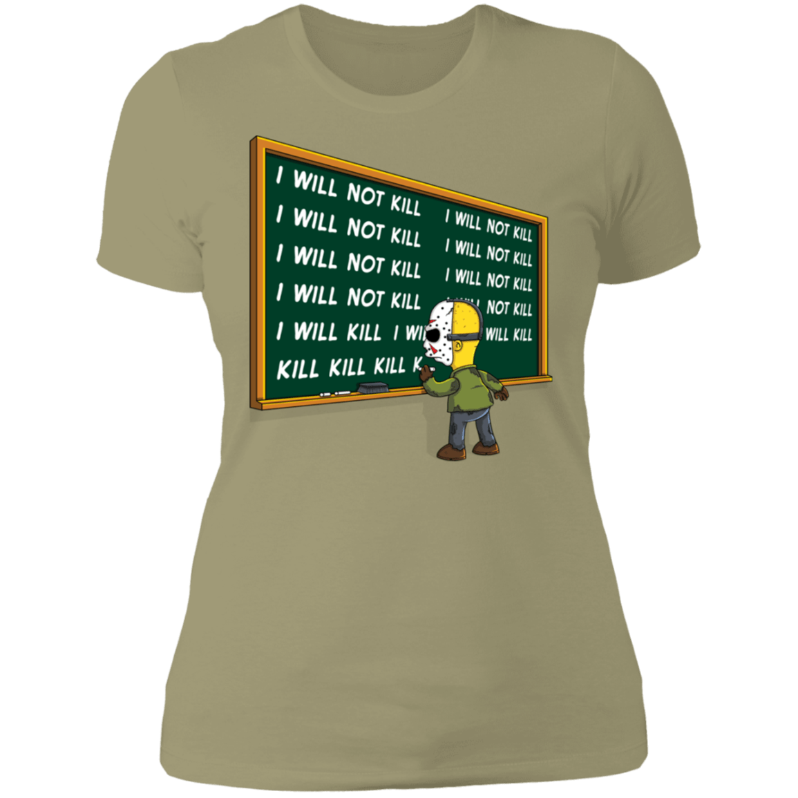 T-Shirts Light Olive / S Kill Kill Kill Jason Women's Premium T-Shirt