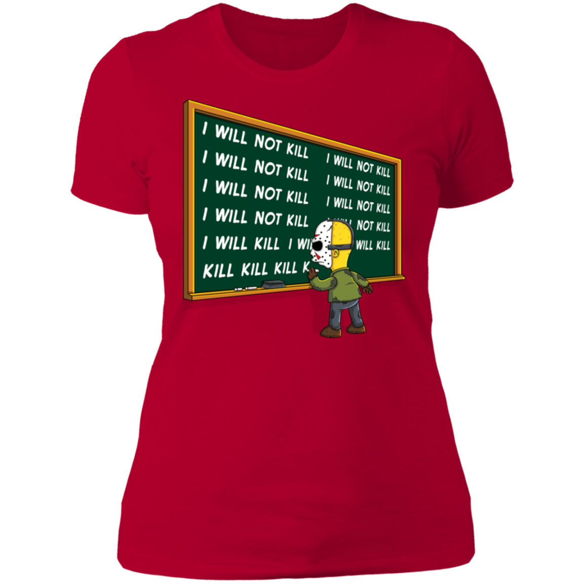 T-Shirts Red / S Kill Kill Kill Jason Women's Premium T-Shirt