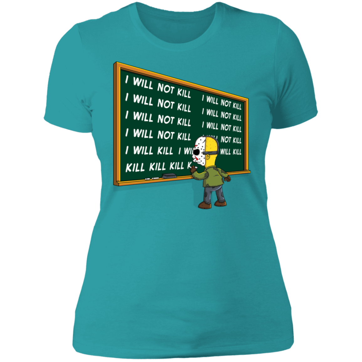 T-Shirts Tahiti Blue / S Kill Kill Kill Jason Women's Premium T-Shirt