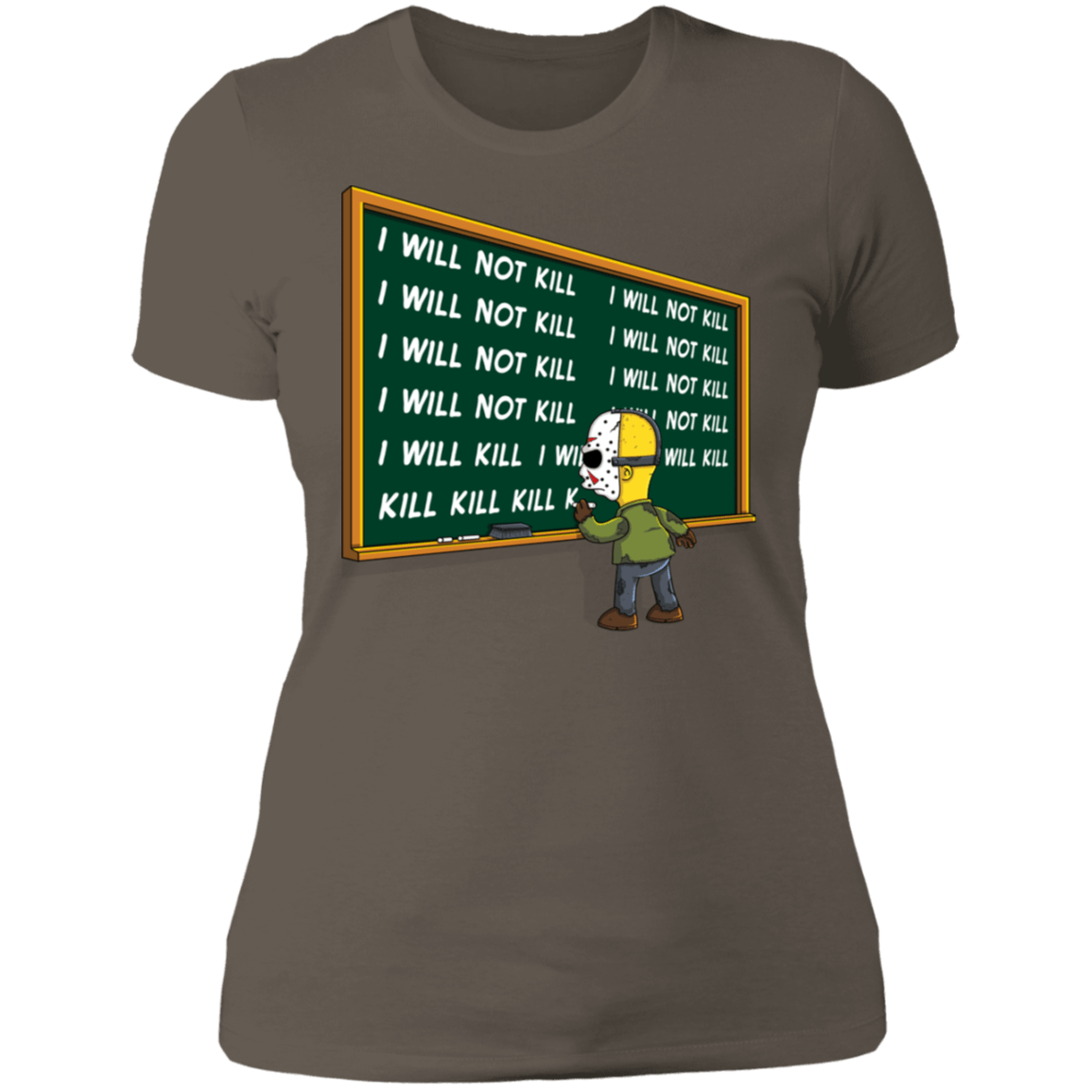 T-Shirts Warm Grey / S Kill Kill Kill Jason Women's Premium T-Shirt