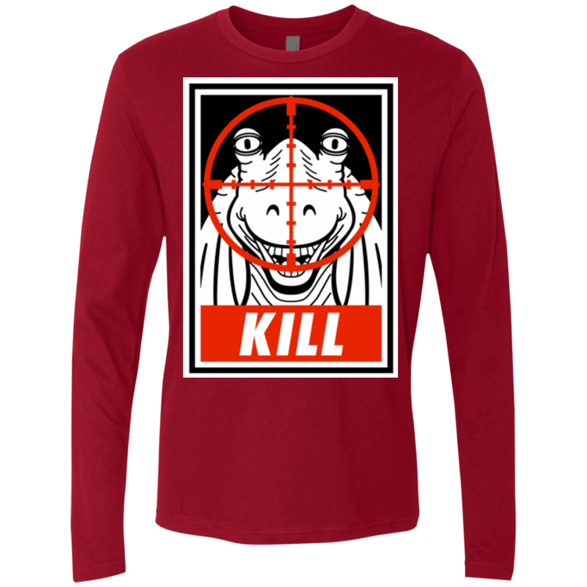 T-Shirts Cardinal / Small Kill Men's Premium Long Sleeve