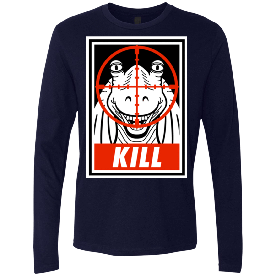 T-Shirts Midnight Navy / Small Kill Men's Premium Long Sleeve