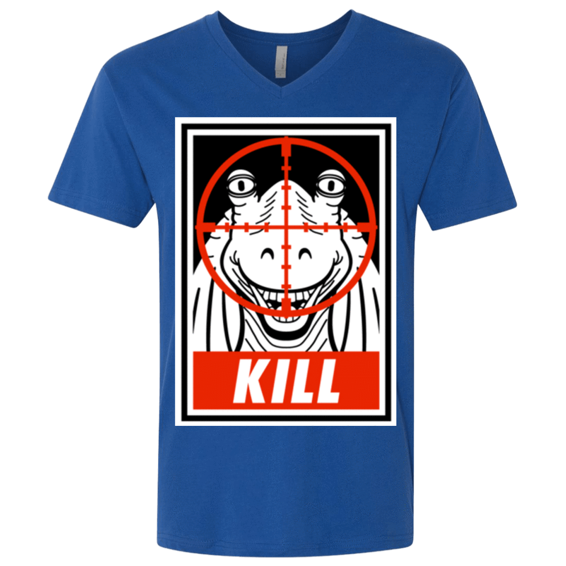 T-Shirts Royal / X-Small Kill Men's Premium V-Neck