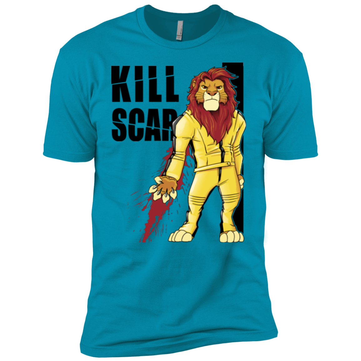 T-Shirts Turquoise / YXS Kill Scar Boys Premium T-Shirt