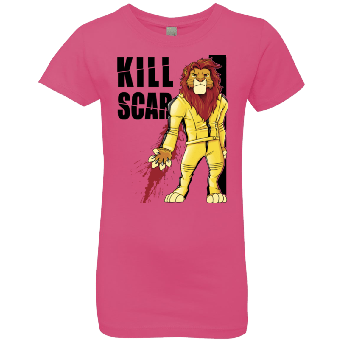 T-Shirts Hot Pink / YXS Kill Scar Girls Premium T-Shirt