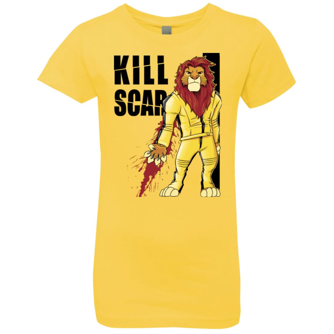 T-Shirts Vibrant Yellow / YXS Kill Scar Girls Premium T-Shirt
