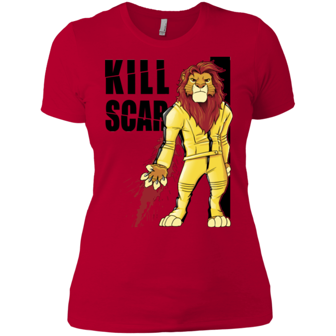 T-Shirts Red / X-Small Kill Scar Women's Premium T-Shirt