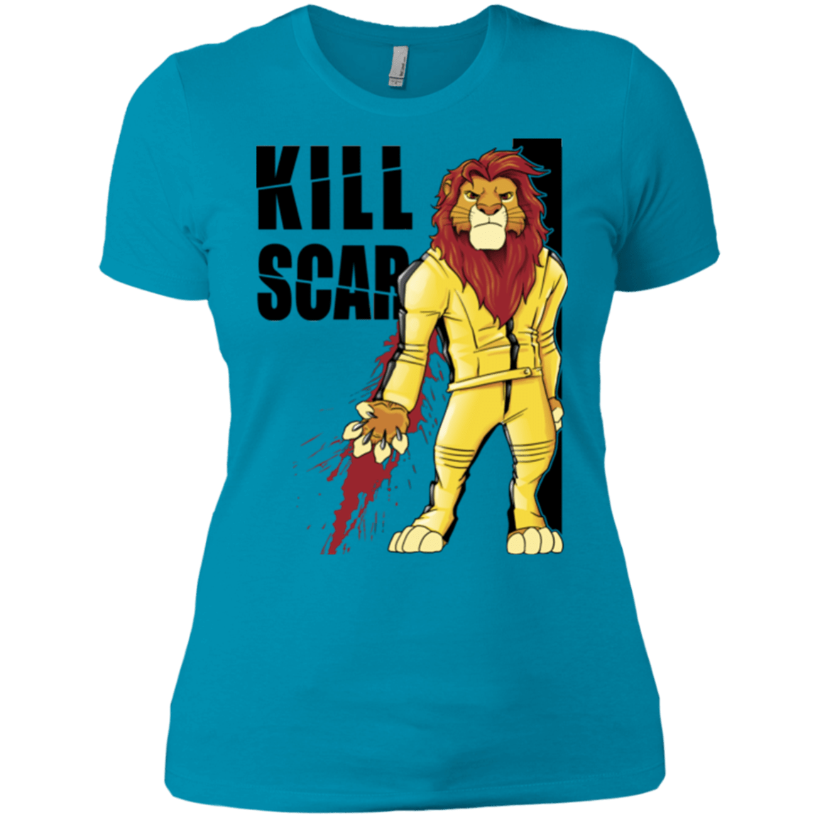 T-Shirts Turquoise / X-Small Kill Scar Women's Premium T-Shirt
