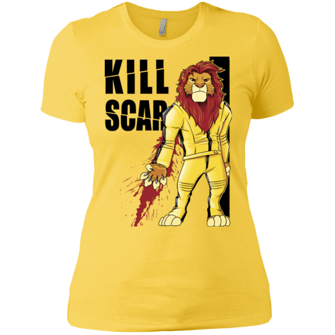 T-Shirts Vibrant Yellow / X-Small Kill Scar Women's Premium T-Shirt