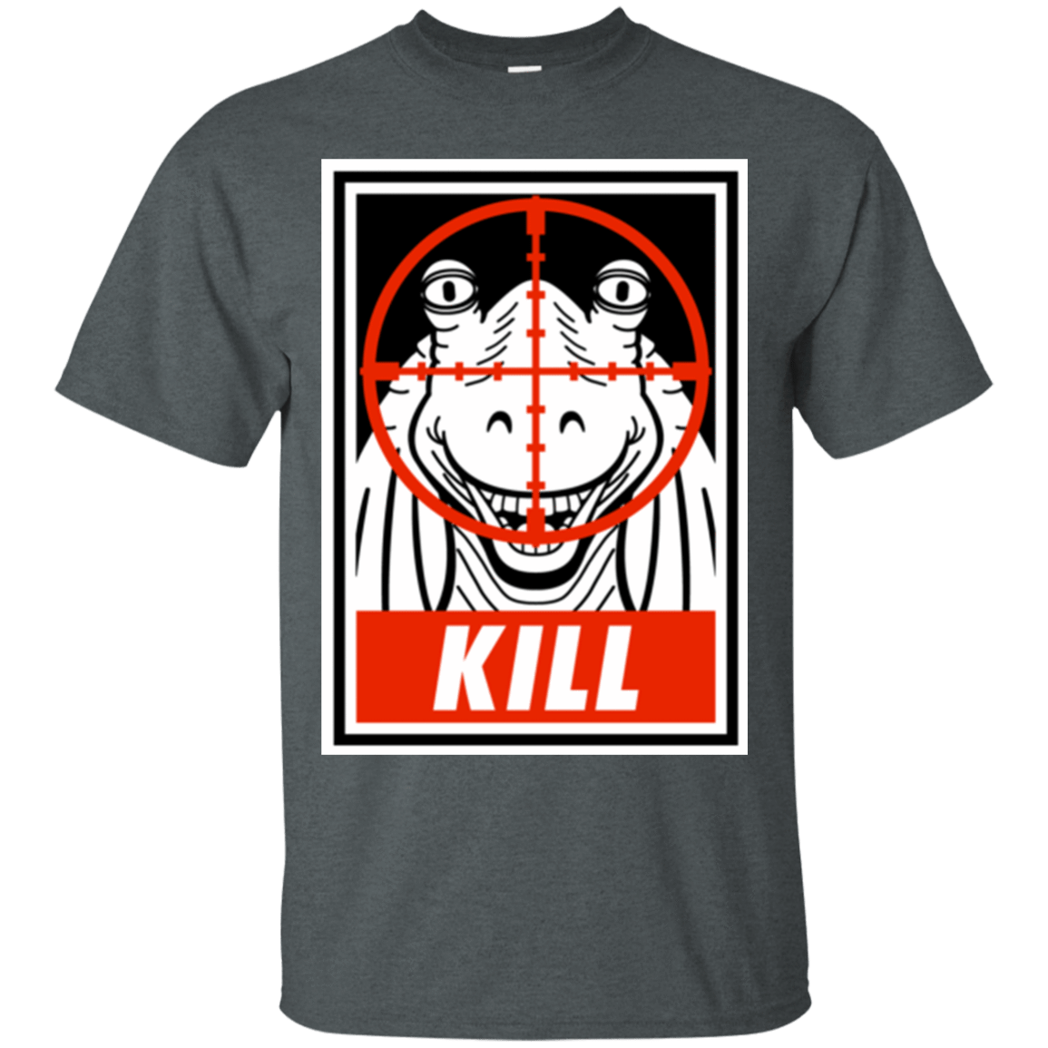 T-Shirts Dark Heather / Small Kill T-Shirt