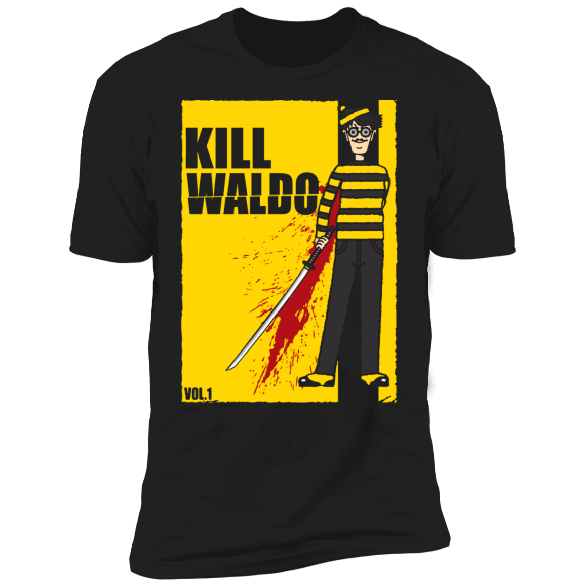 T-Shirts Black / X-Small Kill Waldo Men's Premium T-Shirt