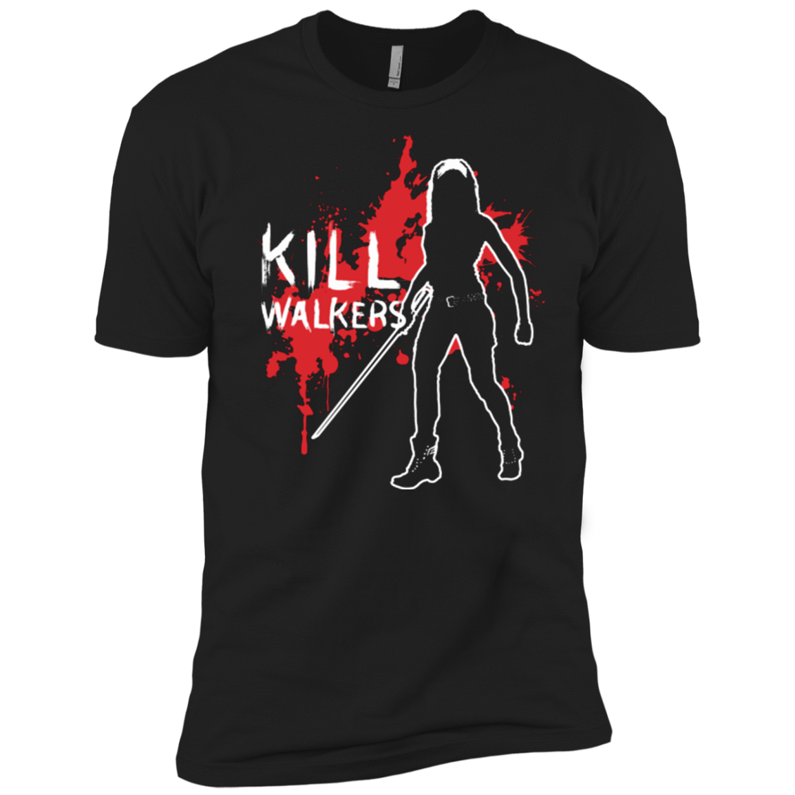 T-Shirts Black / X-Small Kill Walkers (sword) Men's Premium T-Shirt