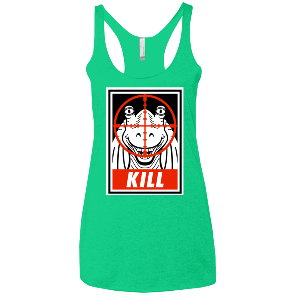 T-Shirts Envy / X-Small Kill Women's Triblend Racerback Tank