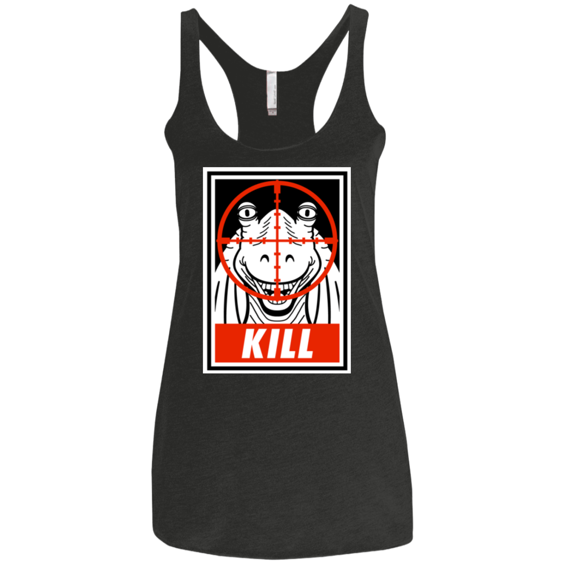 T-Shirts Vintage Black / X-Small Kill Women's Triblend Racerback Tank