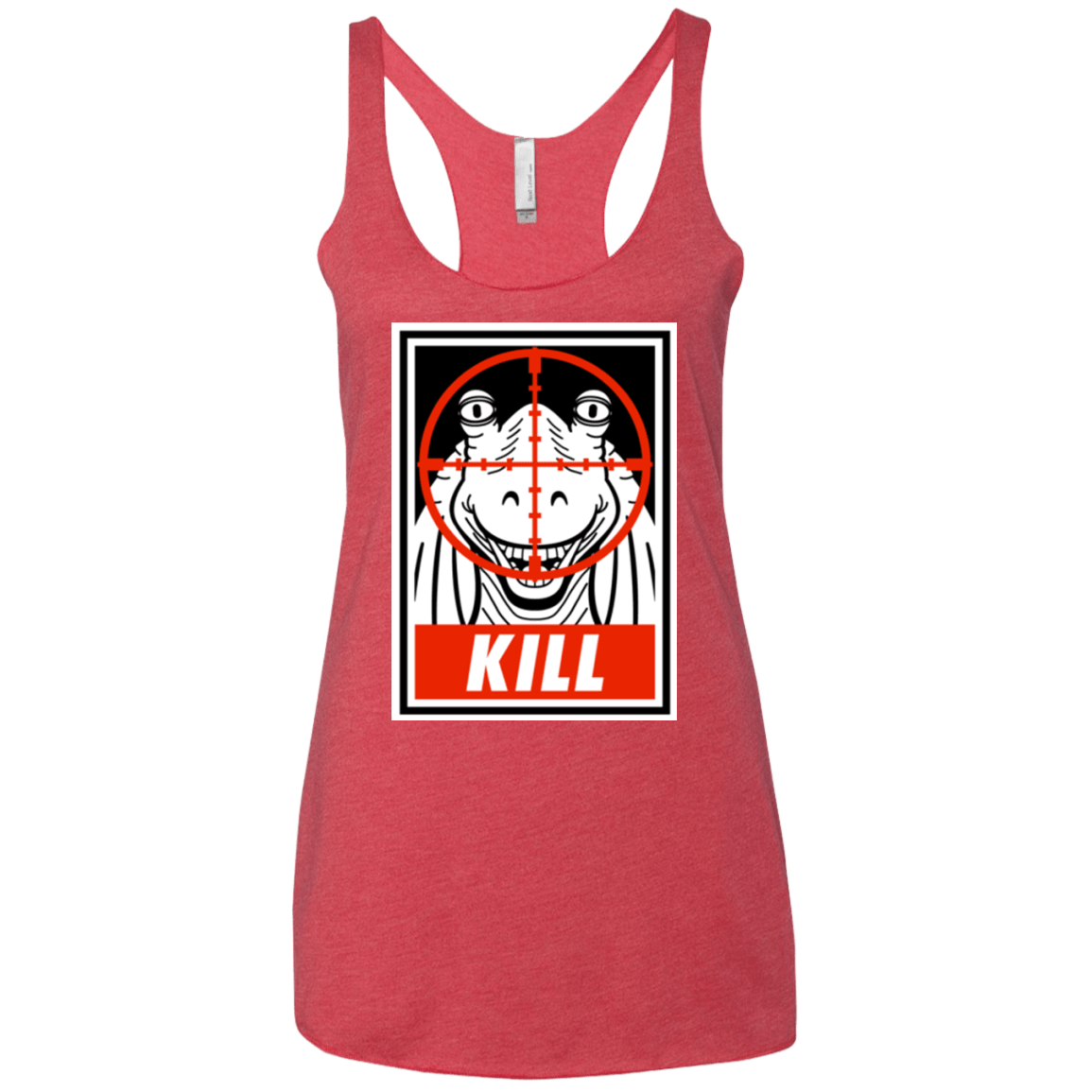 Kill Women's Triblend Racerback Tank