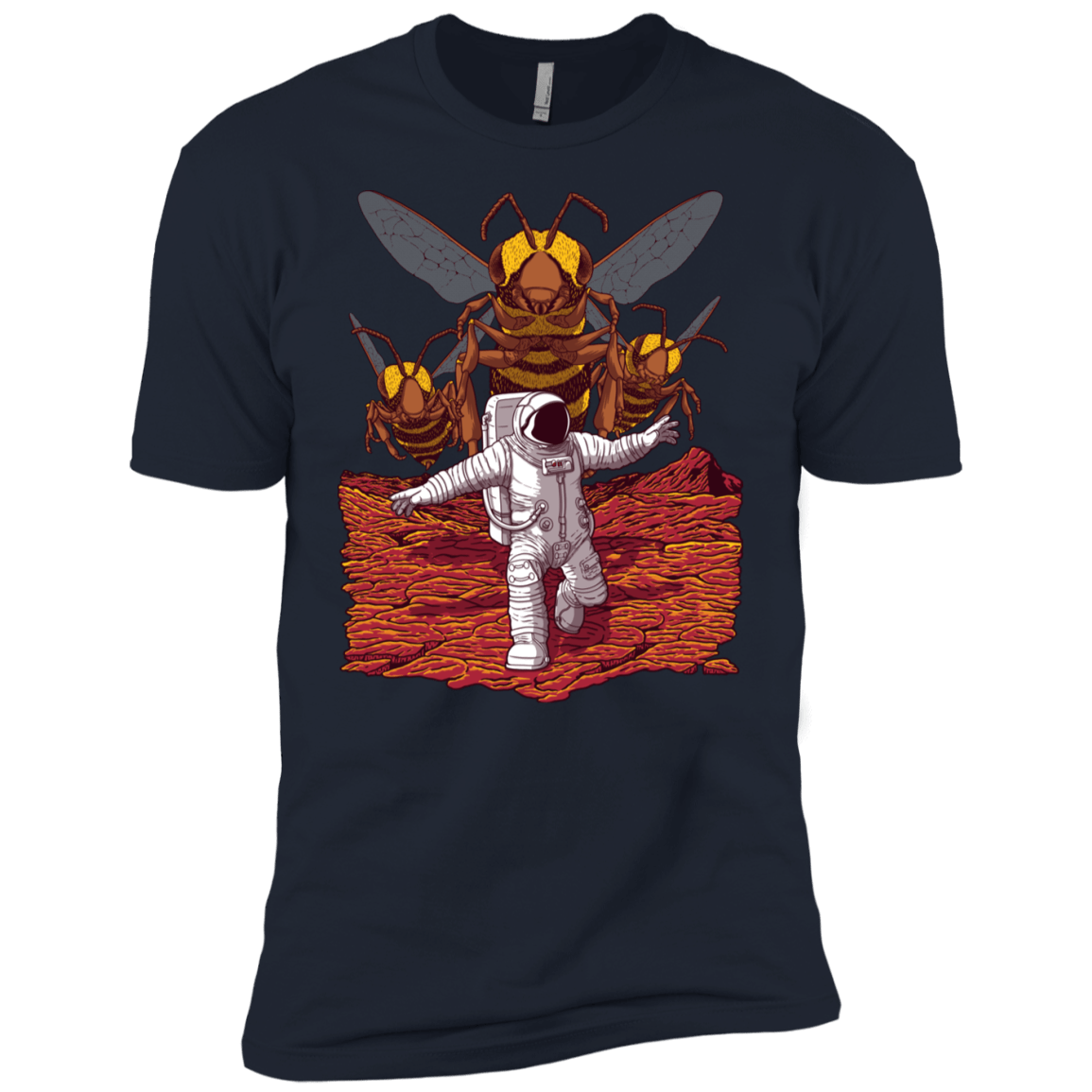 T-Shirts Midnight Navy / YXS Killer Bees on Mars Boys Premium T-Shirt