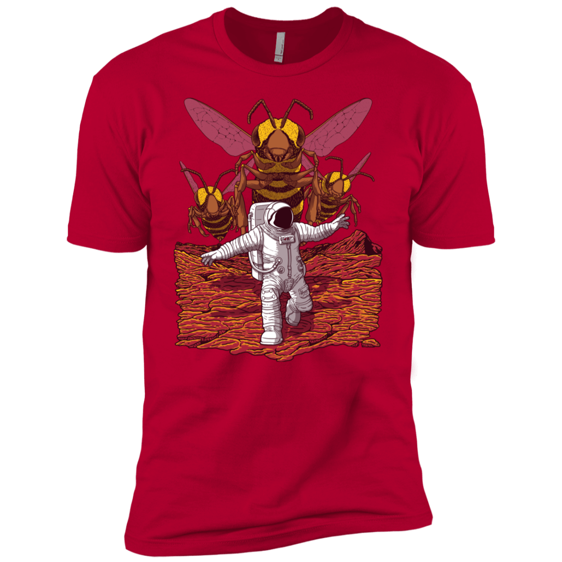 T-Shirts Red / YXS Killer Bees on Mars Boys Premium T-Shirt