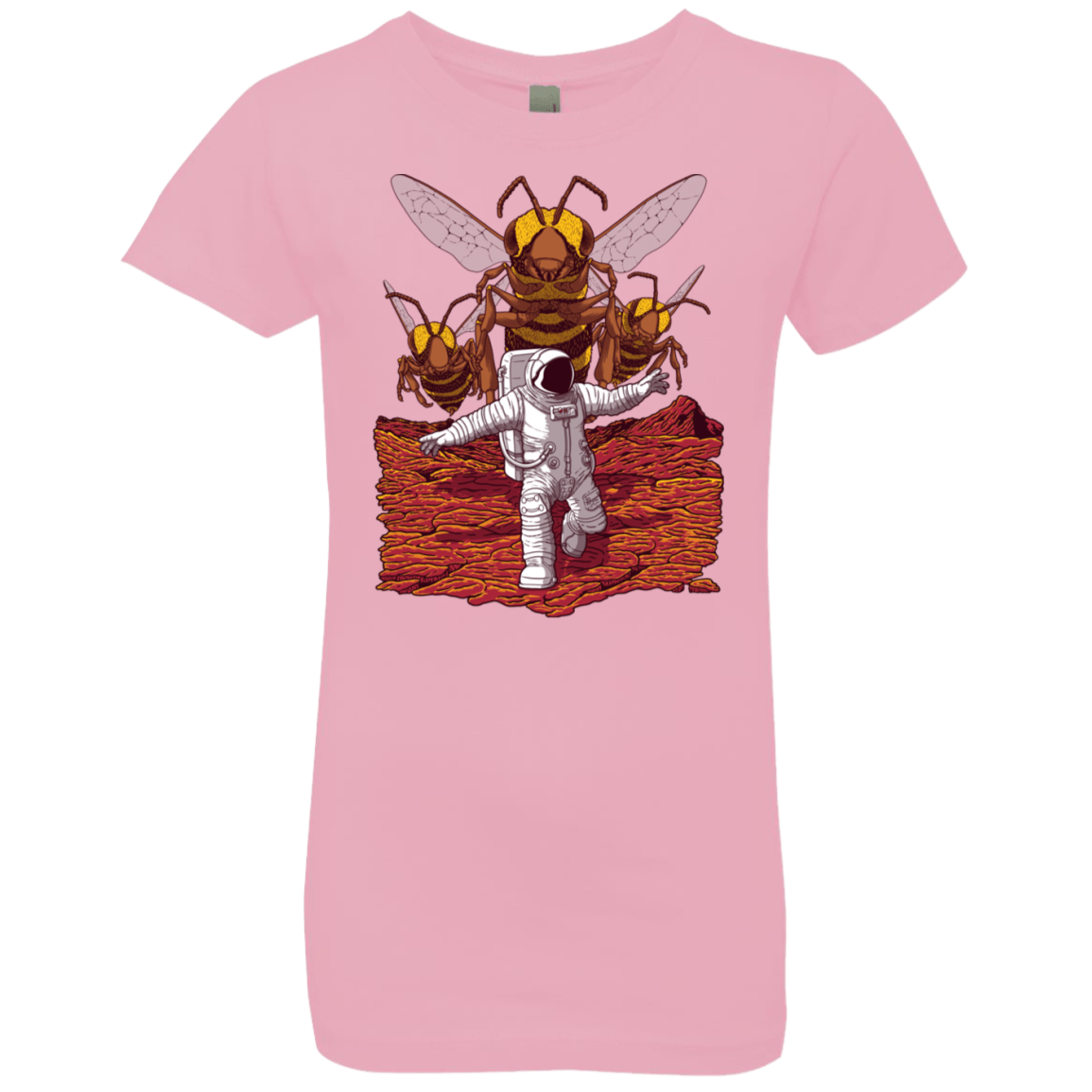 T-Shirts Light Pink / YXS Killer Bees on Mars Girls Premium T-Shirt