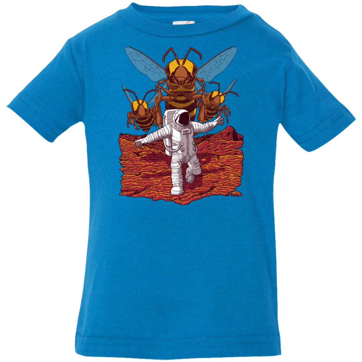 T-Shirts Cobalt / 6 Months Killer Bees on Mars Infant Premium T-Shirt
