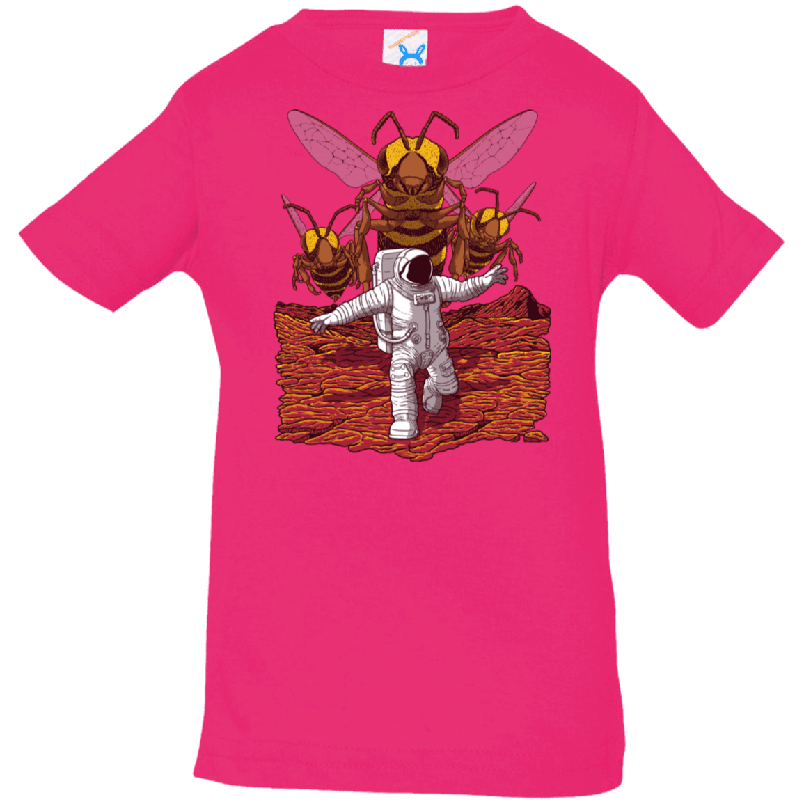 T-Shirts Hot Pink / 6 Months Killer Bees on Mars Infant Premium T-Shirt