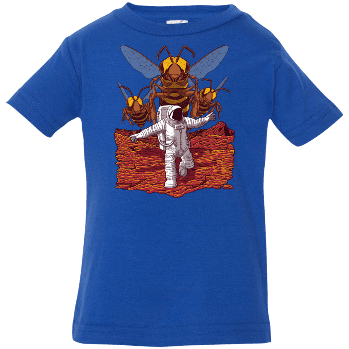T-Shirts Royal / 6 Months Killer Bees on Mars Infant Premium T-Shirt