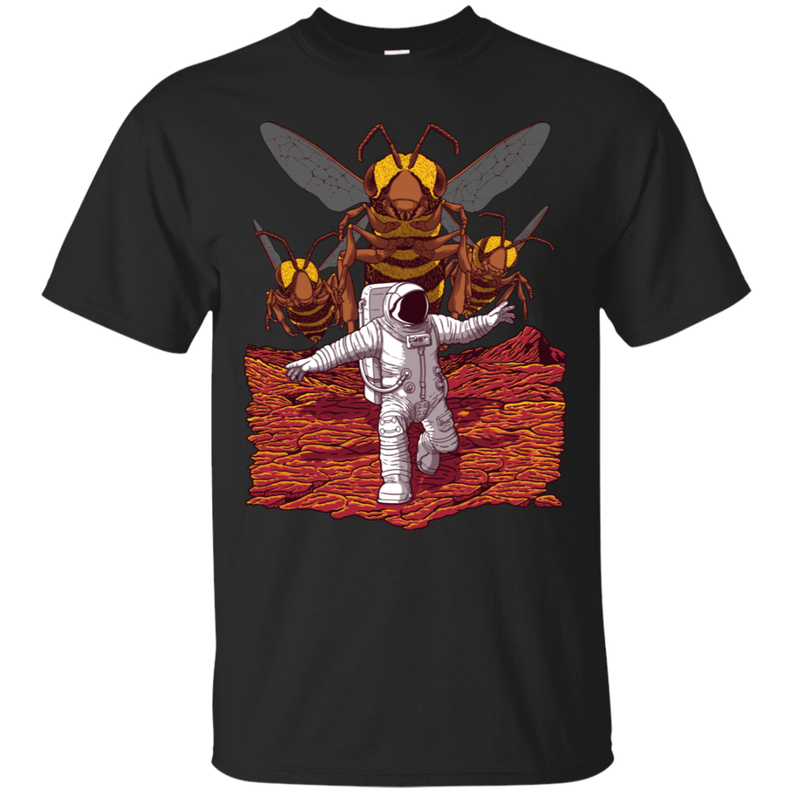 T-Shirts Black / S Killer Bees on Mars T-Shirt