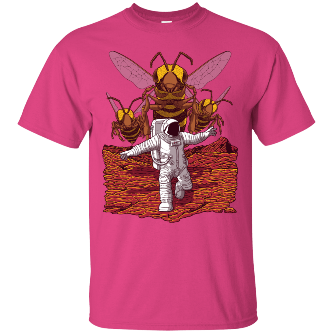 T-Shirts Heliconia / S Killer Bees on Mars T-Shirt