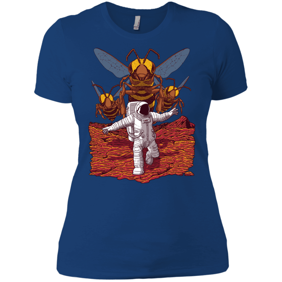 T-Shirts Royal / X-Small Killer Bees on Mars Women's Premium T-Shirt