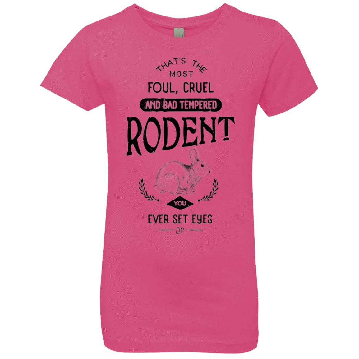 T-Shirts Hot Pink / YXS Killer Bunny Girls Premium T-Shirt