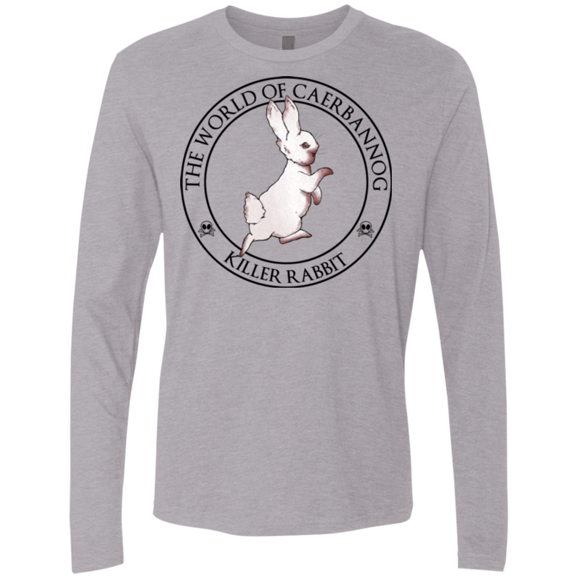 T-Shirts Heather Grey / Small Killer Bunny Men's Premium Long Sleeve